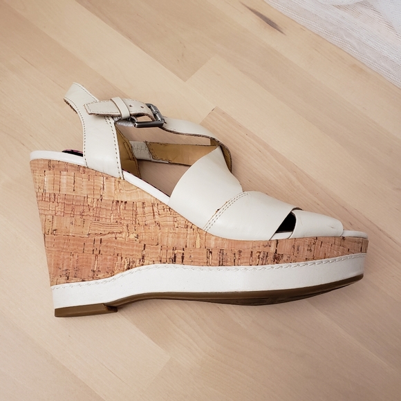 π‘Host Pickπ‘ Franco Sarto High Heel Summer Wedge Sandal - Picture 12 of 12